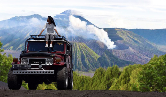 sunrise, Bromo, Indonesia, gunung, gunung bromo