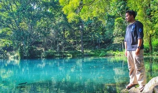 Telaga biru curug cibeureum