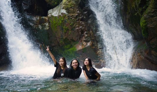 weekend ke curug di sentul