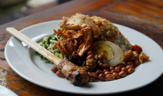 nasi ayam kedawetan