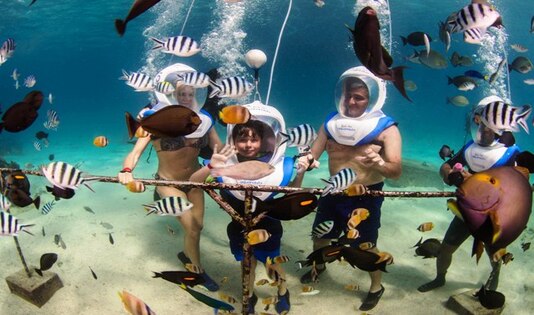 Bali seawalking 1