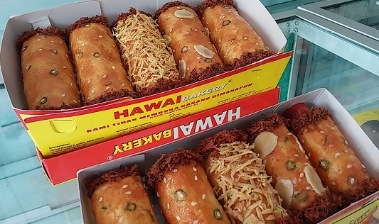 Roti abon Papua
