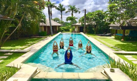 aqua yoga bali 1