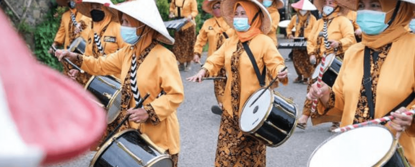 ngetrip, marching band, desa wisata, desa wisata, cisande, desa wisata cisande, kawanjo, menparekraf, sandiaga, paket wisata,