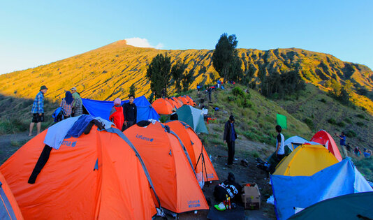 senja di rinjani 1