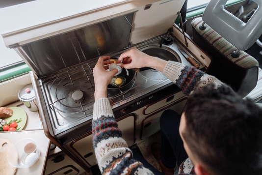 MAsak di campervan