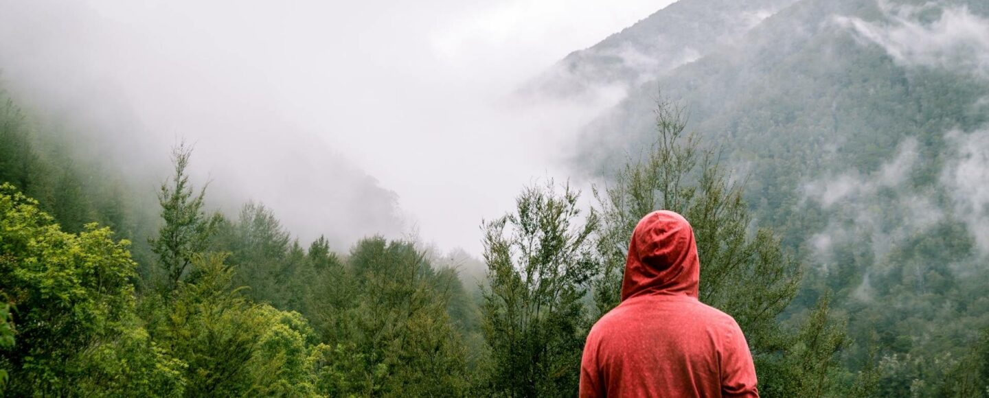naik gunung, musim hujan,