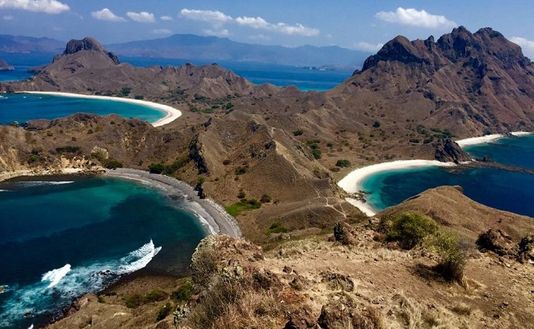 Pemandangan di Pulau Padar
