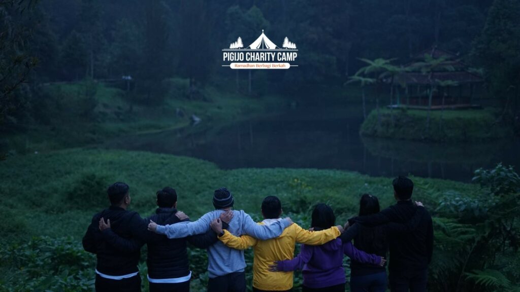 pigijo, charity, ramadhan, donasi, panti asuhan, gede pangrango, kemping, camp, healing, estetik, foto, ngabuburit