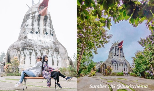 Wisata di Sekitar Borobudur, Chicken Church, Tours Around Borobudur