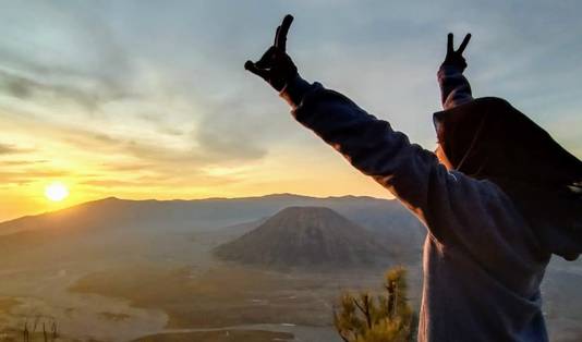 sunrise di bromo