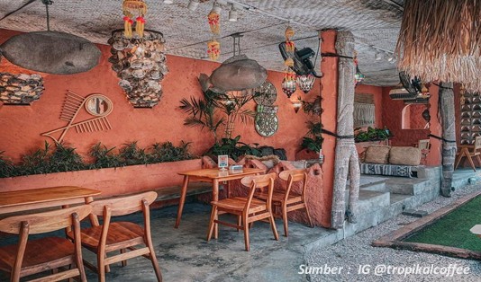 Rekomendasi Cafe Hits di Surabaya Tropikal Coffee