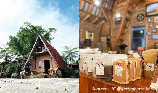 Rekomendasi Cafe Hits di Trawas yang Selalu Dipenuhi Pengunjung 5 Rekomendasi Cafe Hits di Trawas Gartenhutte Kaffee und Aussicht