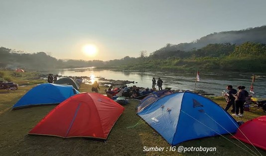 Rekomendasi camp di Desa Wisata Potrobayan Bantul Jogja