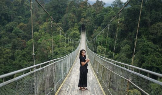 Trip Murah Dijamin Untung, Wisata ke Suspension Bridge Situ Gunung