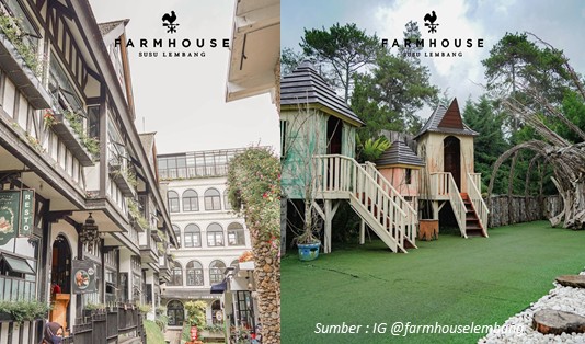 Wisata di Lembang yang lagi hits Farm house susu Lembang