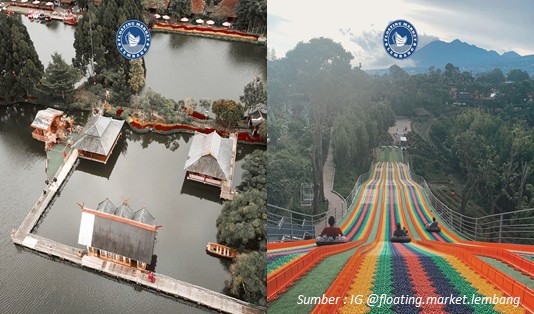 Wisata di Lembang yang lagi hits Floating market Lembang