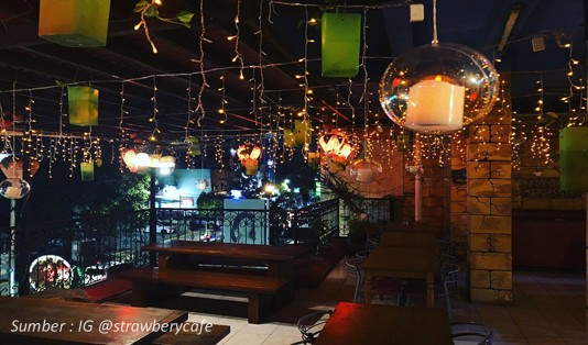 cafe Instagramable di Jakarta Strawberry Cafe