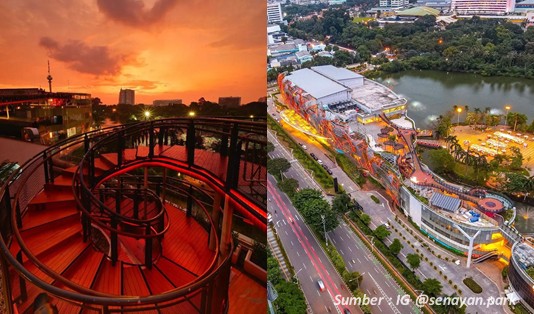 Fasilitas Publik Jadi Wisata Jakarta Terbaru yang Instagenic 3 lokasi jakarta intagramable Skywalk spark