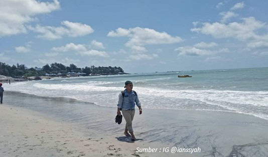 Trail Run Exotic Bangka di Pantai Tikus Emas yang Kaya Aktivitas 3 Aktivitas menarik di pantai Tikus emas