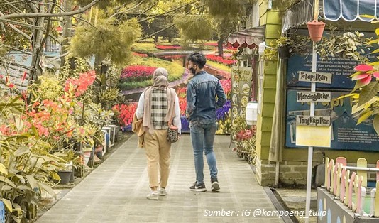 Kampoeng tulip Ciwastra Bandung