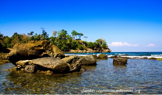 Lokasi Pantai Anoi Itam di Sabang