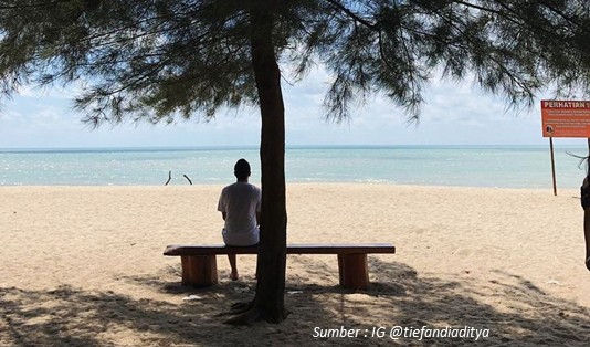 Trail Run Exotic Bangka di Pantai Tikus Emas yang Kaya Aktivitas 4 Lokasi pantai Tikus Emas Bangka
