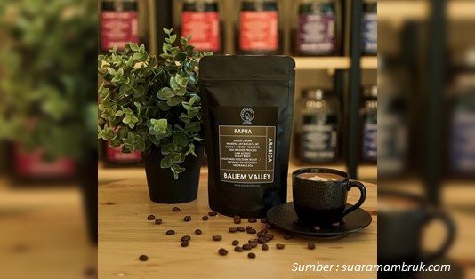 Pantang Pulang Sebelum Beli Oleh-oleh khas Manokwari 4 kopi khas Manokwari