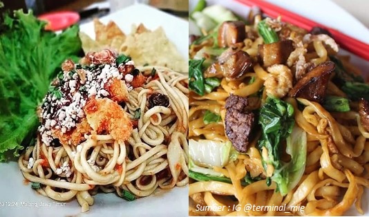 Terminal Mie, Wisata kuliner di Kepanjen Malang
