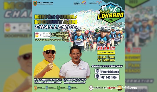 Tour de Loksado 2022, Mendongkrak Dunia Wisata di Kalimantan Selatan