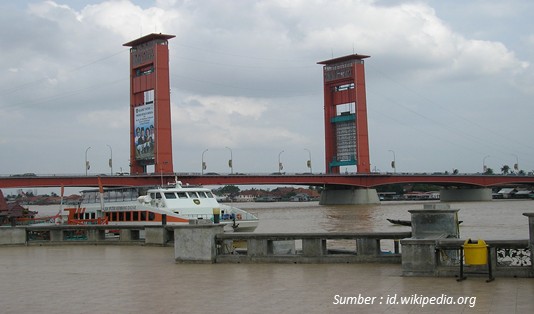 Wisata Sungai Musi, Cara Asyik Traveling di Palembang wisata sungai musi palembang sumatera selatan