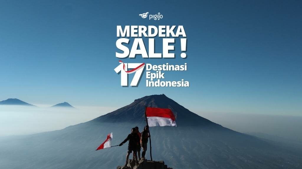 Saatnya Merdeka Liburan dengan Pigijo Merdeka Sale!