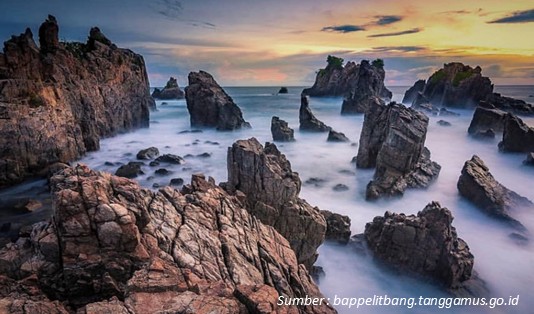 Lokasi pantai Gigi hiu
