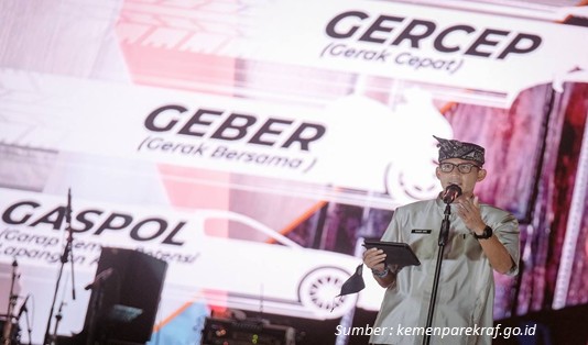 Sandiaga Uno Buka Sanur Village Festival 2022
