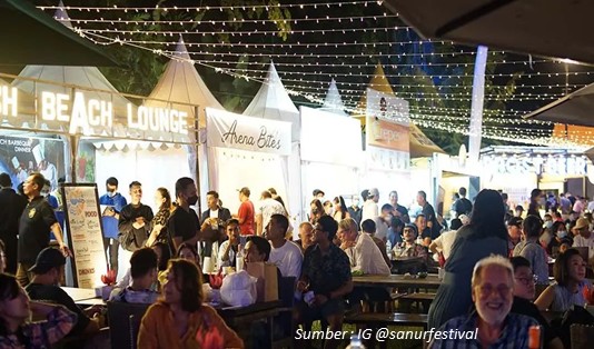 Sanur village bazar dan Food Festival