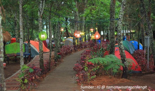 Cobain Wisata Hits Kekinian Magetan, Taman Wisata Genilangit! 3 sejarah taman Wisata Genilangit Magetan