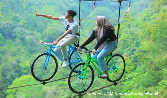 Cobain Wisata Hits Kekinian Magetan, Taman Wisata Genilangit! 5 rekomendasi taman Wisata Genilangit Magetan