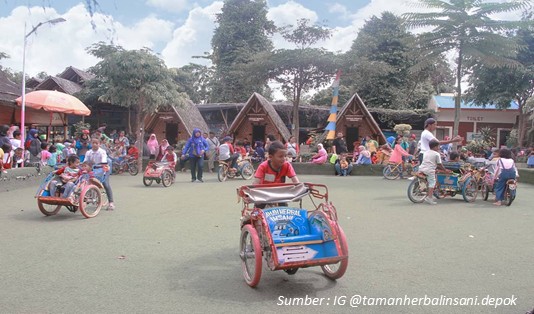 salah satu destinasi wisata di Depok