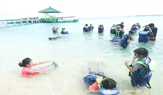 snorkeling Wisata di Pulau Pramuka