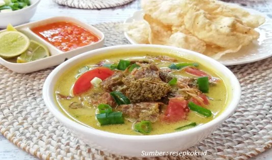 soto kuning Kuliner Bogor yang Lagi Hits 