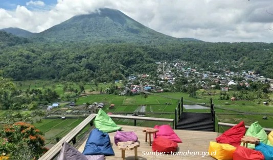 tempat wisata di Tomohon Puncak Kaisanti