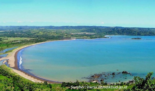 Lokasi Geopark Ciletuh Pelabuhan ratu 