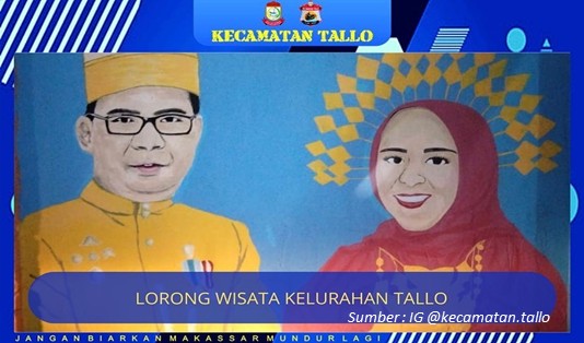 Lorong Wisata warna di Makassar
