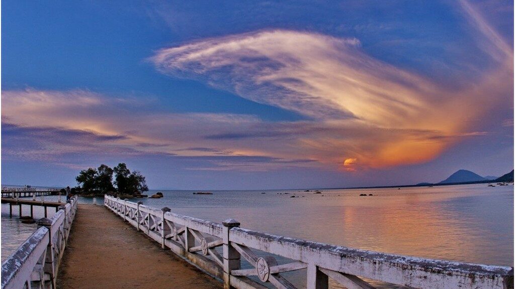 Pulau Simping di Singkawang