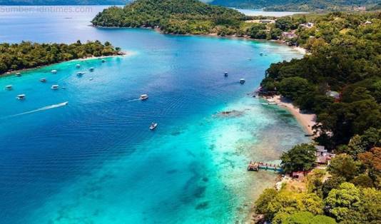 Pantai Iboih, Pulau Sabang, Sabang, Banda Aceh, Aceh, Pantai Pasir Putih, Laut, Nanggroe Aceh Darussalam