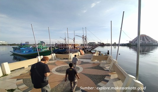 Keren, F8 Makassar 2022 digelar di Pantai Losari 7 Sejarah Pantai Losari