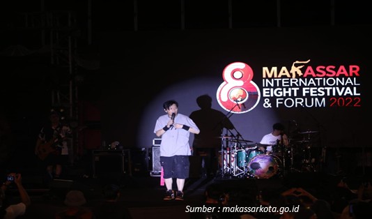 Keren, F8 Makassar 2022 digelar di Pantai Losari 1 Tanggal Pelaksanaan event F8 Makassar