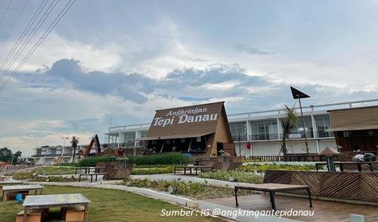 lokasi Angkringan Tepi Danau