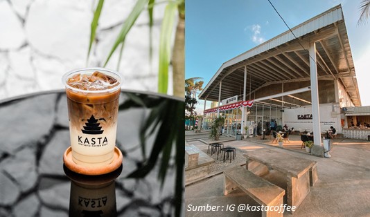 rekomendasi Cafe Tepi Danau Batam Kasta Coffee