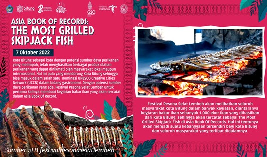 Event Festival Pesona Selat Lembeh 2022
